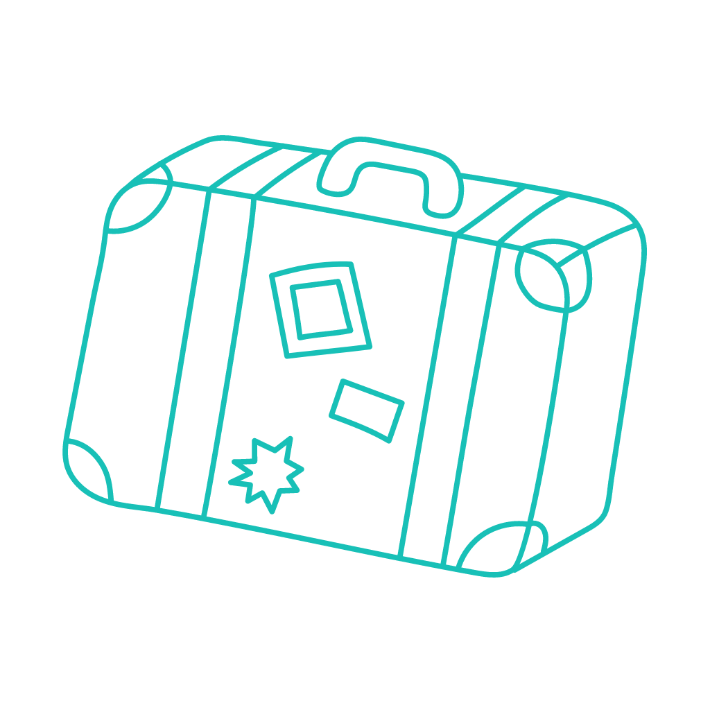 Suitcase Icon - Packing List