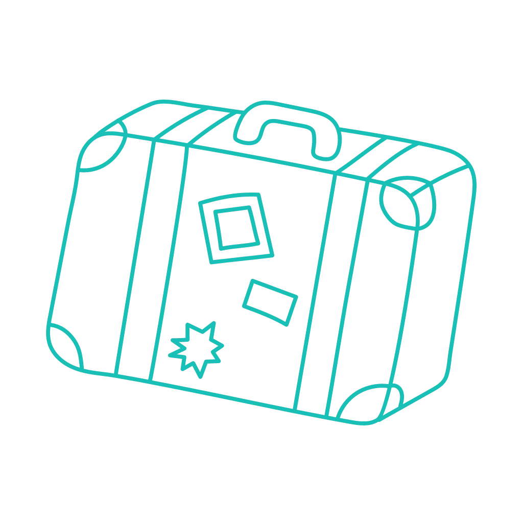 Suitcase Icon - Packing List