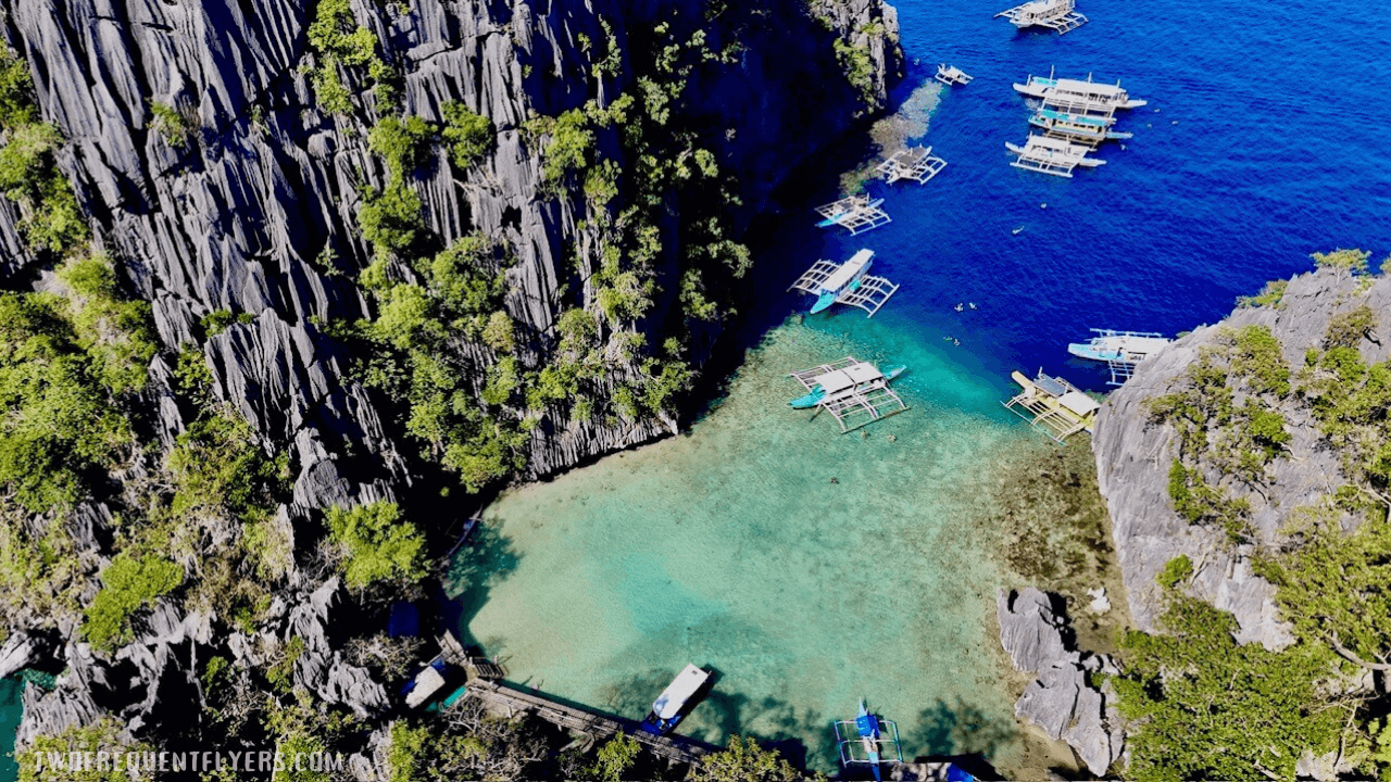 Barracuda Lake Drone, Best Things to do in Coron