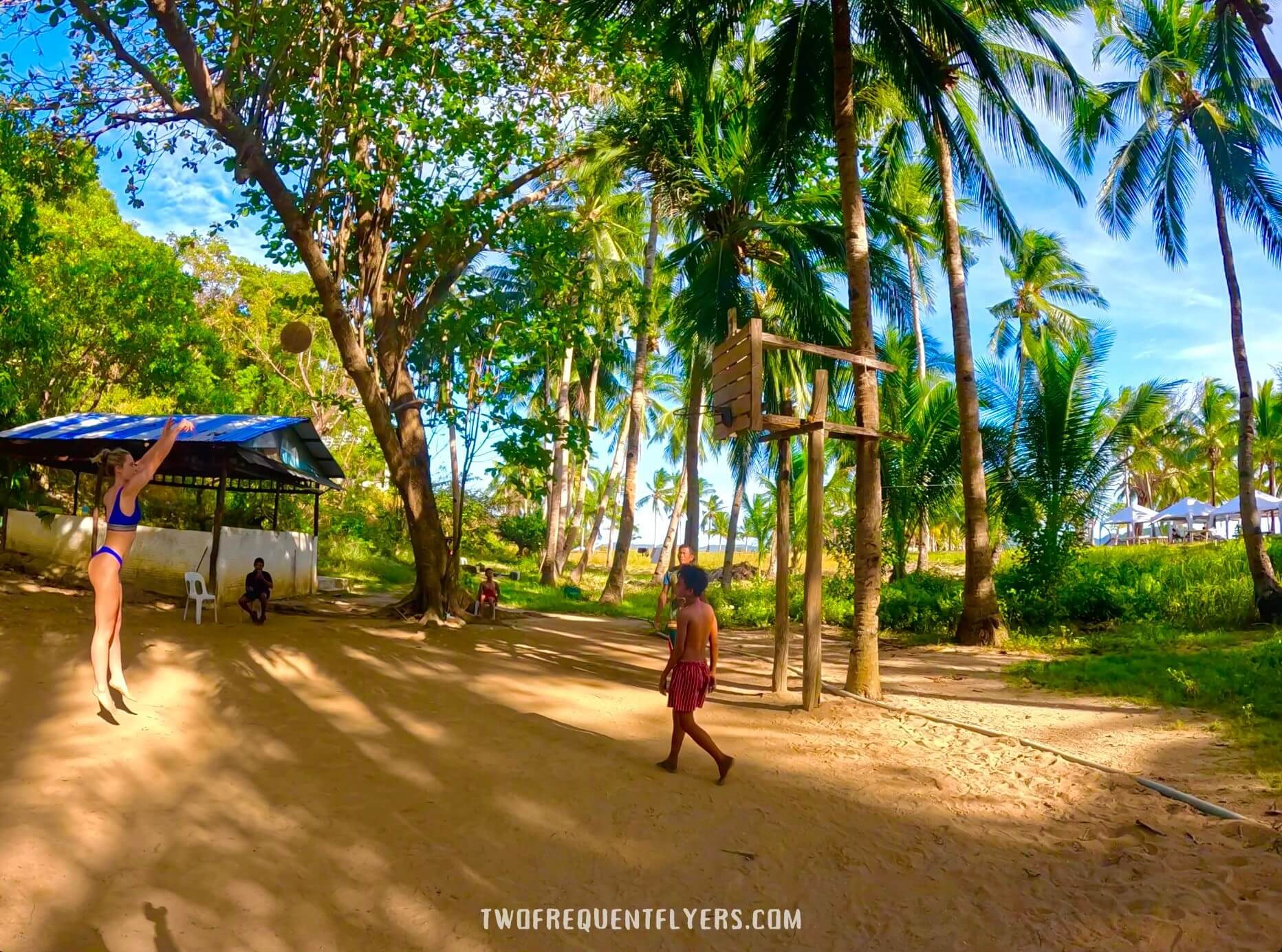 Malcapuya Island Basketball Court