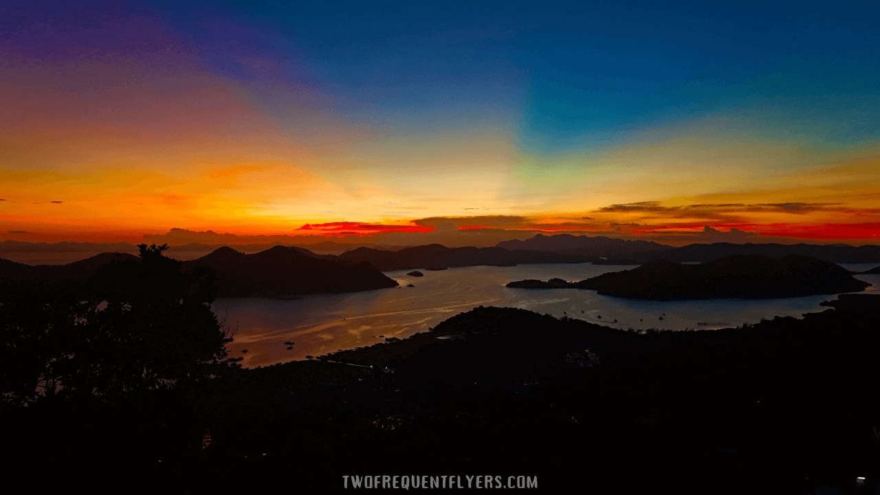 Mt Tapyas Coron Sunset