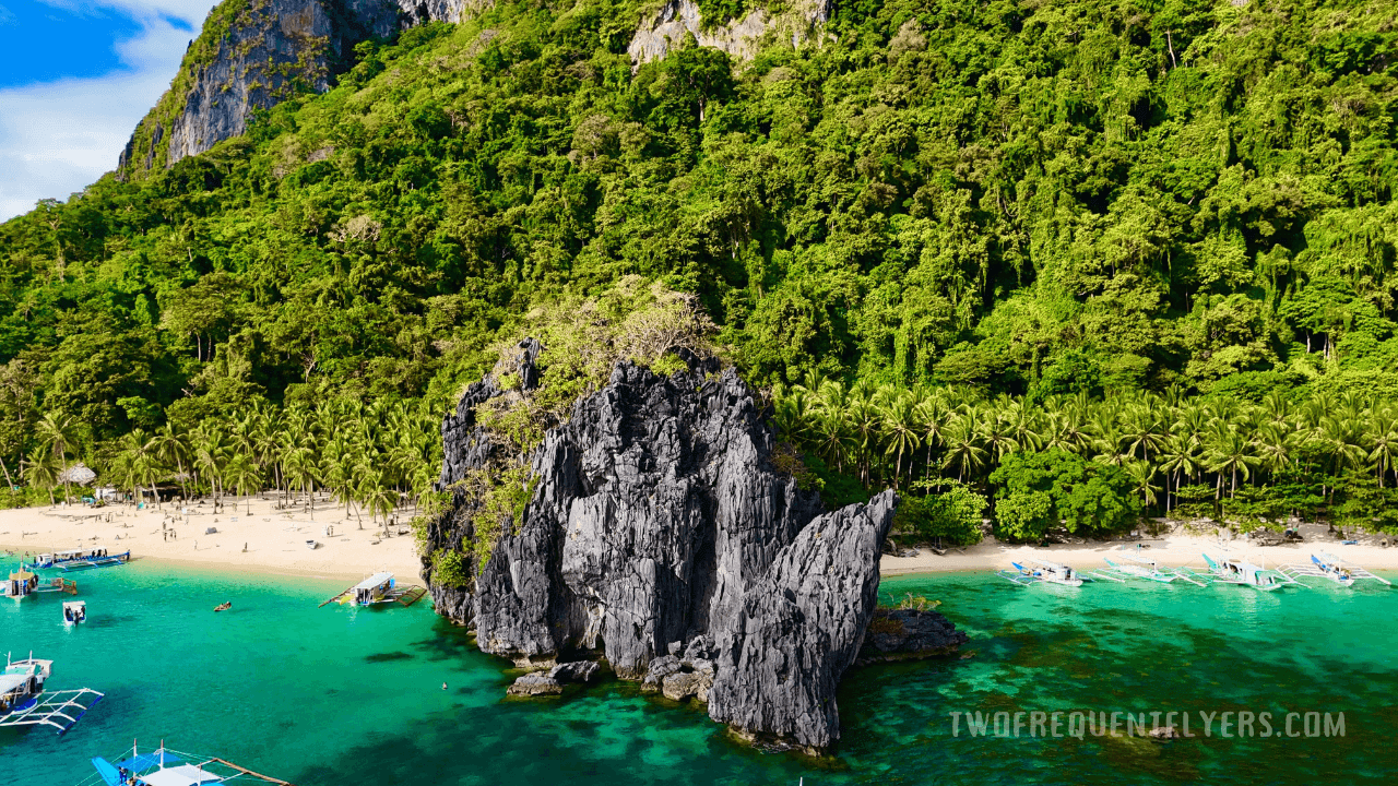 Seven Commandos Beach Rock Formation