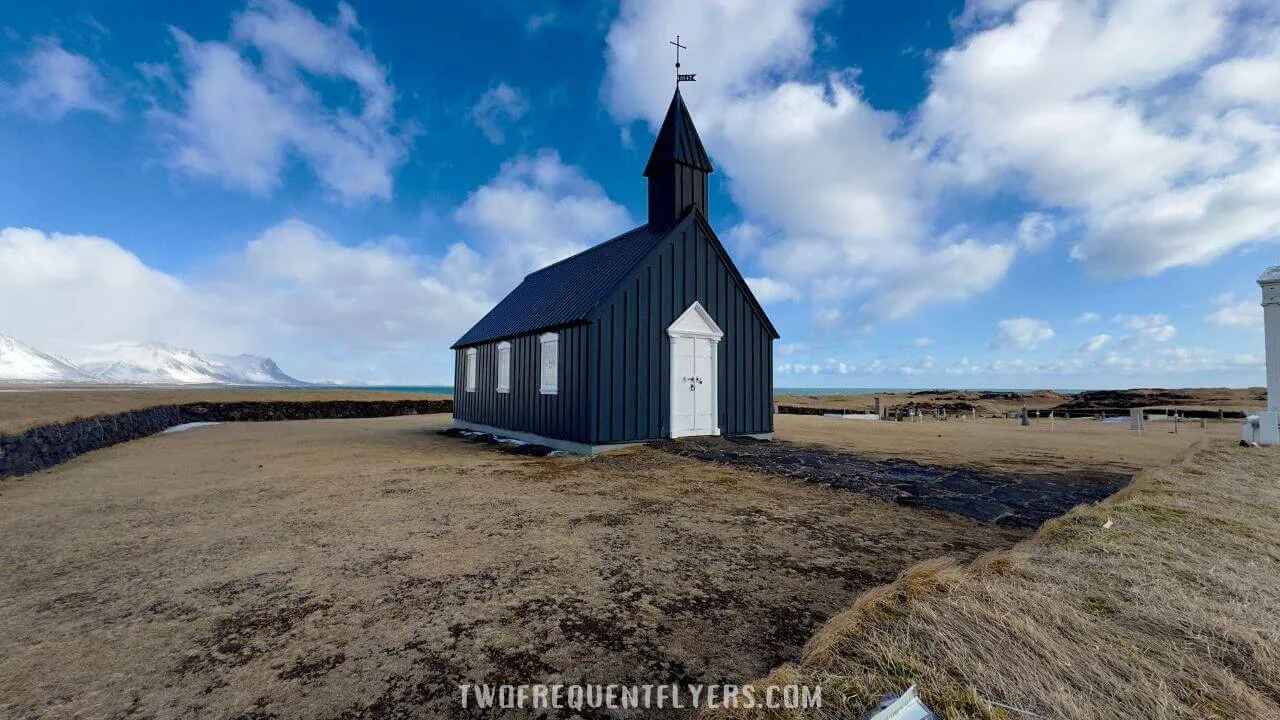 Búðakirkja Black Church Iceland