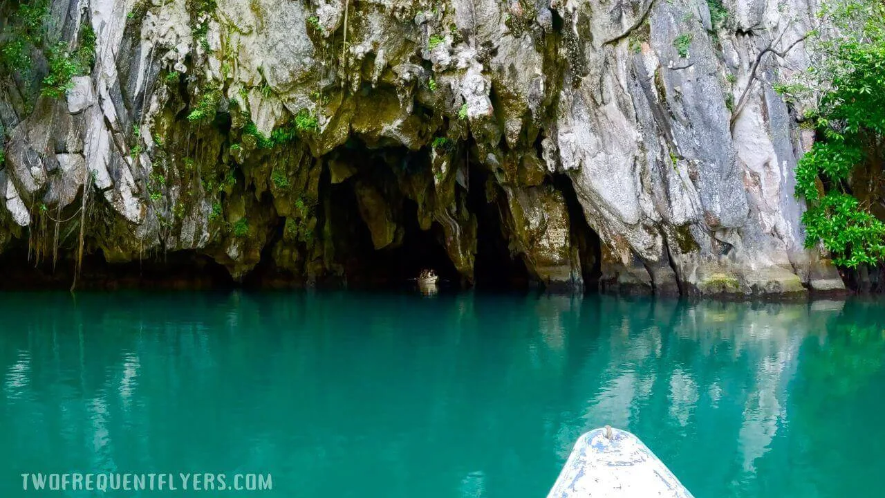 Entrance To The Underground River.