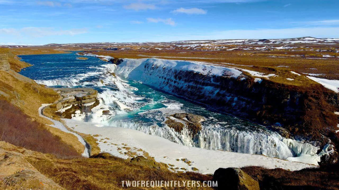 Gullfoss Waterfall Golden Circle Iceland