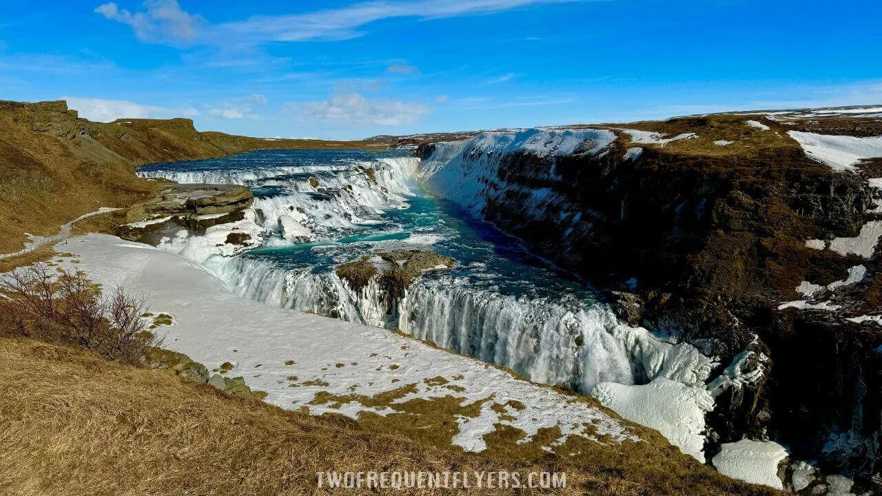 Gullfoss Waterfall Golden Circle Iceland