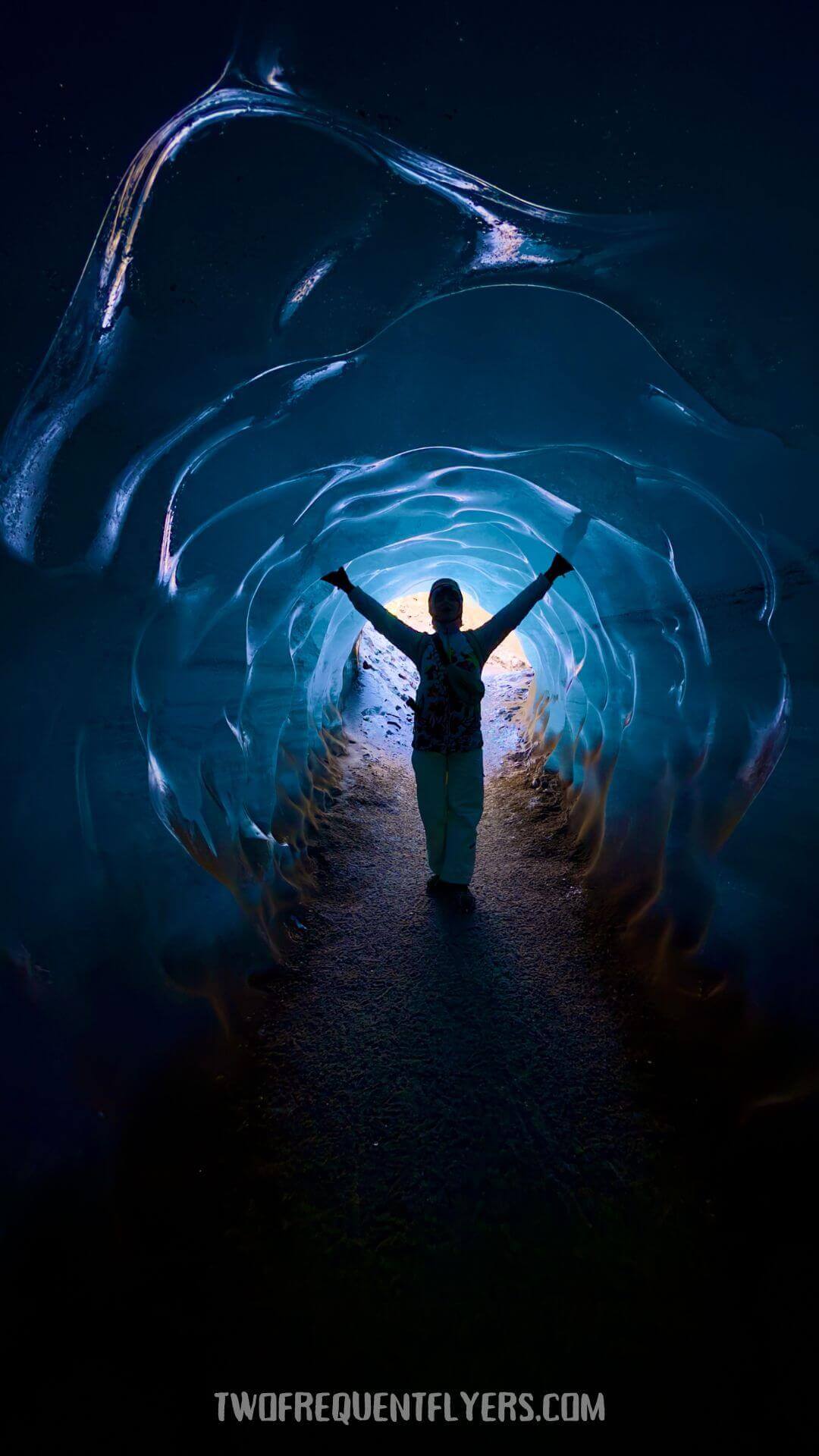 Ice Tunnel. Katla Ice Cave