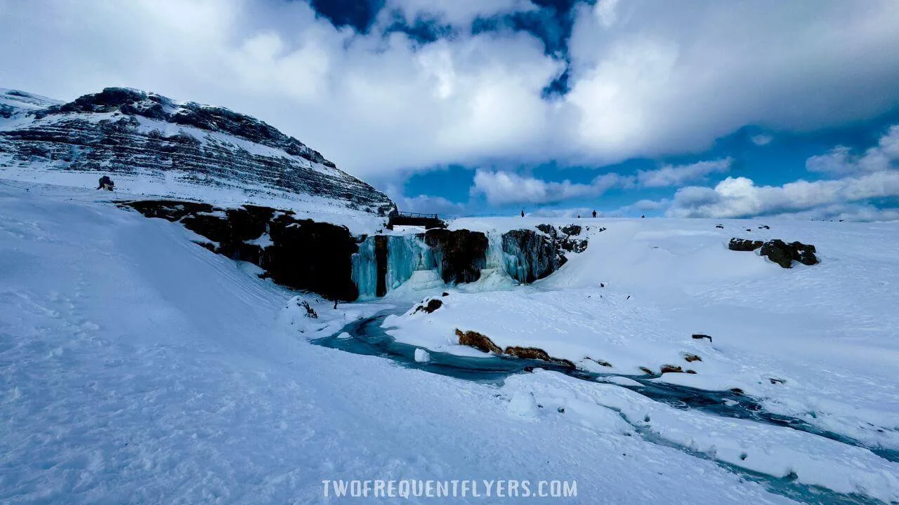 Kirkjufellsfoss Waterfall In Iceland