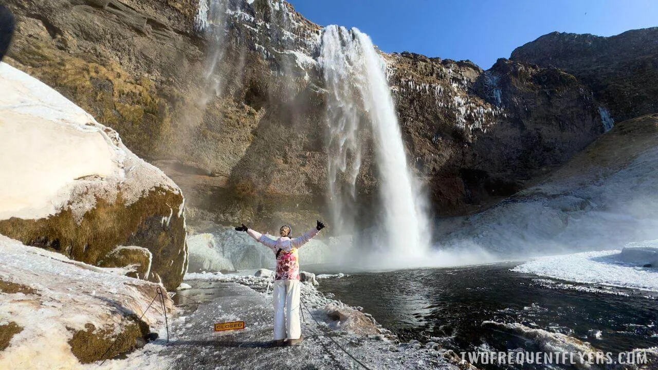 Seljalandsfoss Waterfall Rainbow