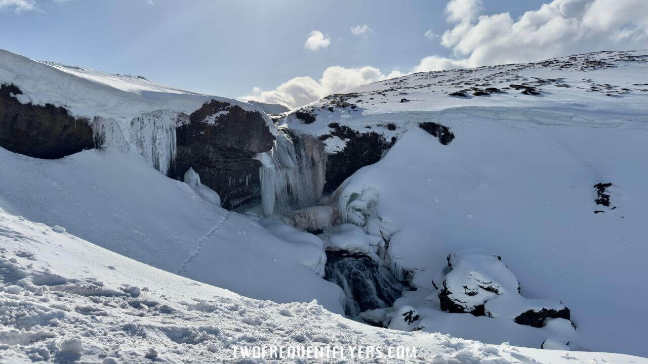 Selvallafoss Waterfall Snaefellsnes Peninsula Iceland