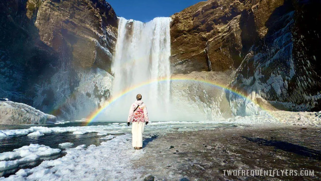 Skogafoss Waterfall Iceland. Best Things To Do In Iceland.