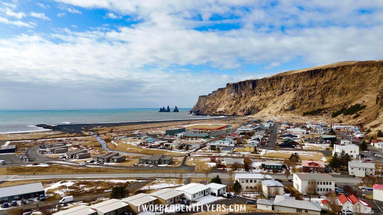 Vik Drone Picture Iceland