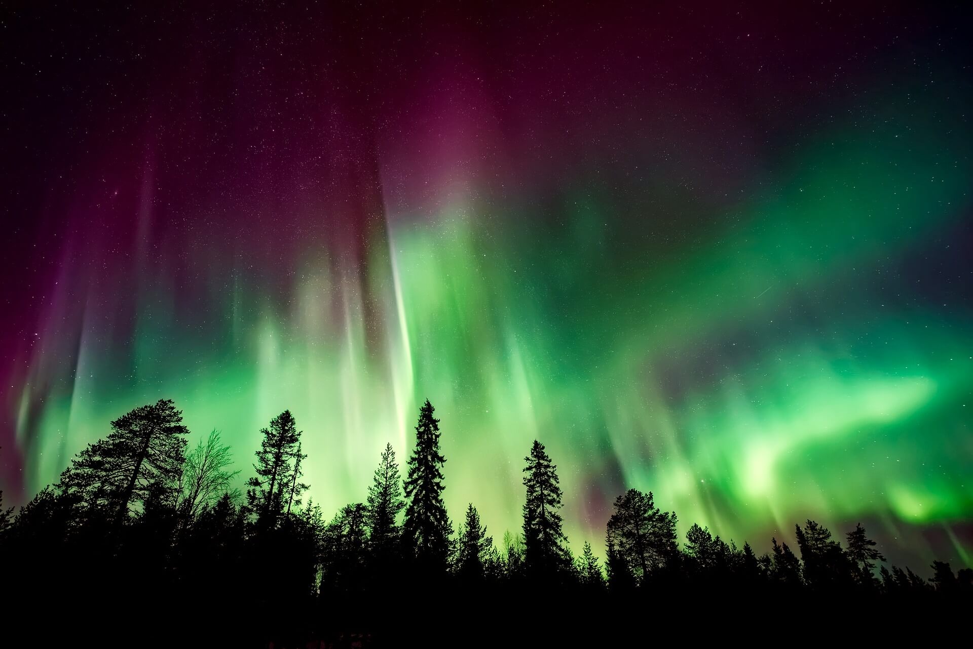 The Northern Lights in Iceland