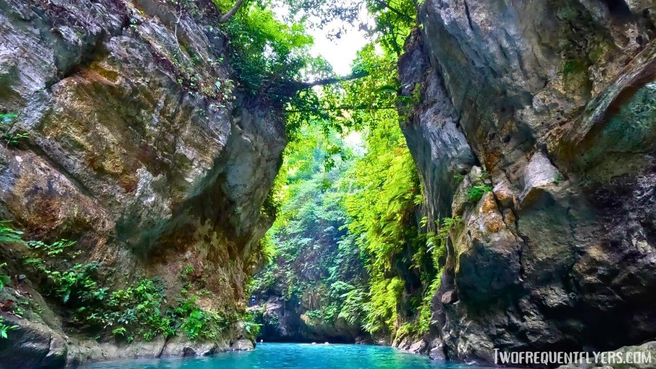 Canyon at Kawasan Falls