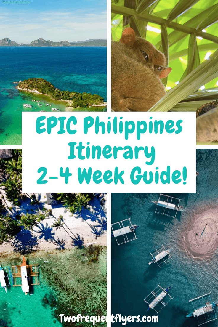 Philippines Itinerary Pin