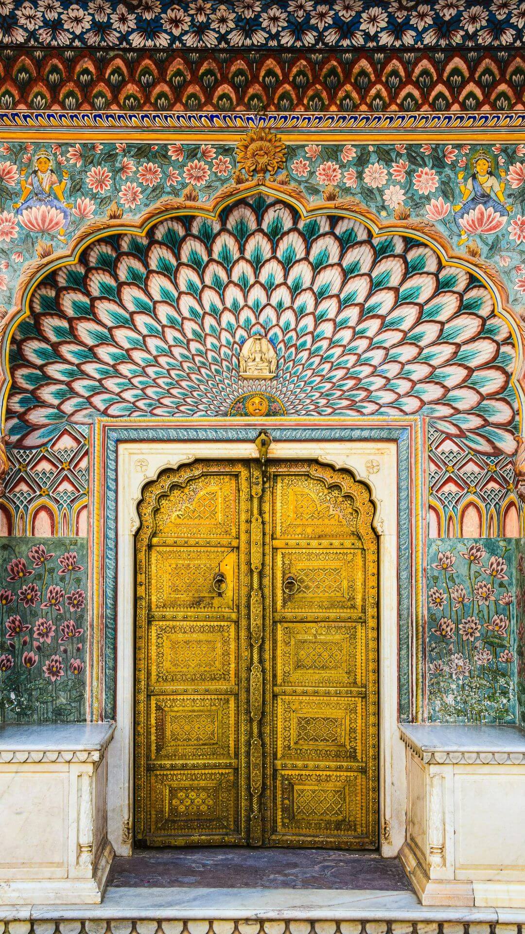 City Palace Peacock Door Jaipur