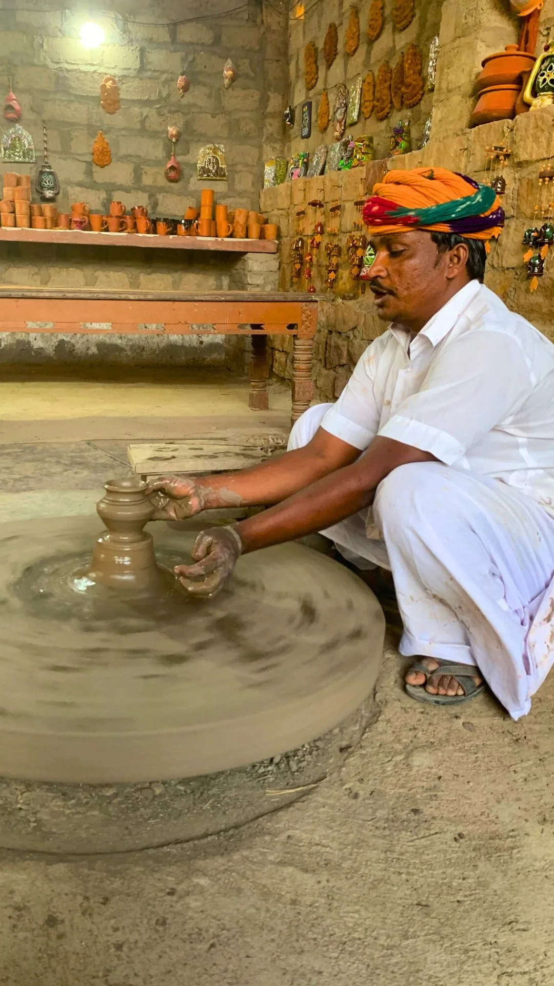 Pottery At The Bishnoi Village Jodhpur