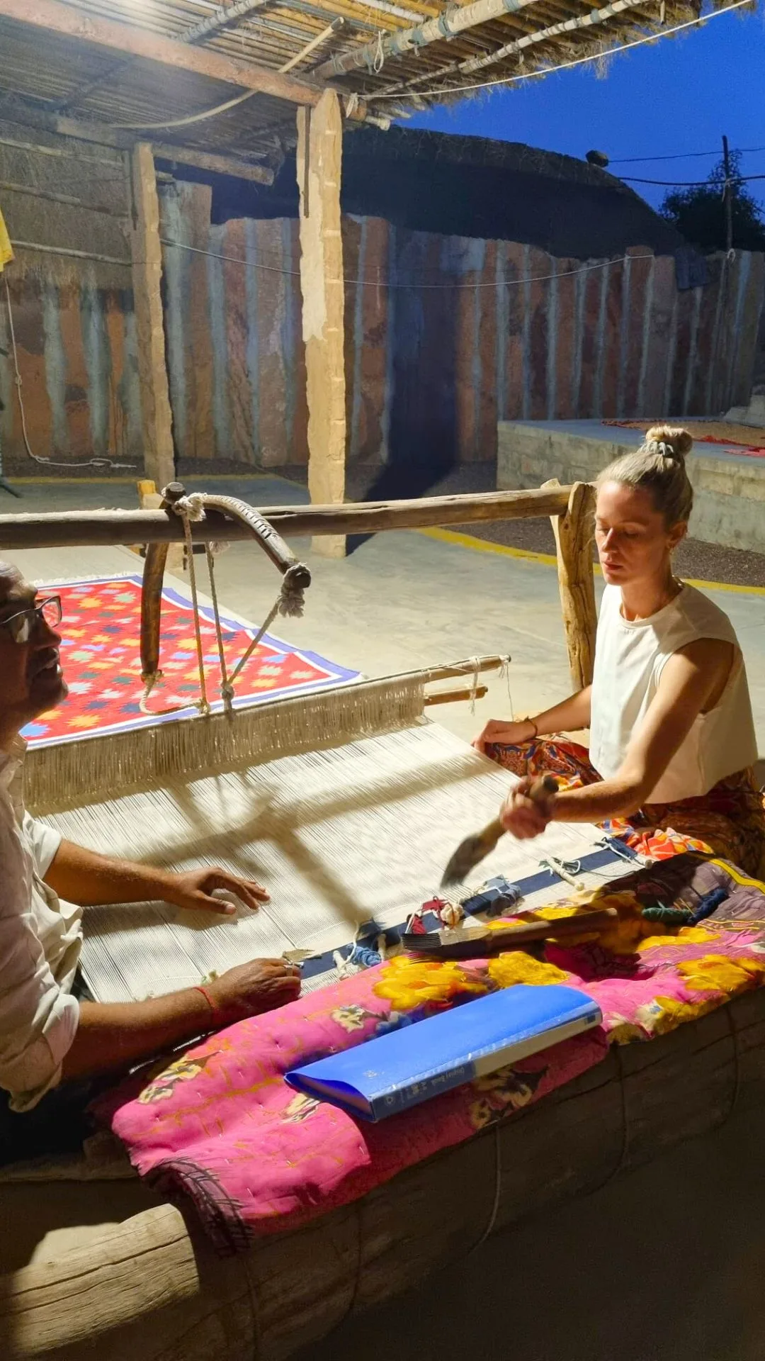 Weaving At The Bishnoi Village Jodhpur