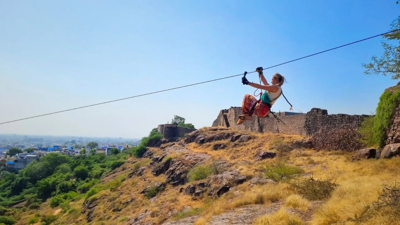 Zipline Around Mehrangarh Fort Jodhpur