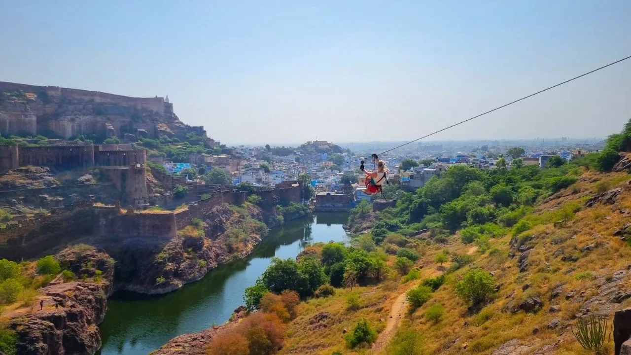 Zipline Around Mehrangarh Fort Jodhpur