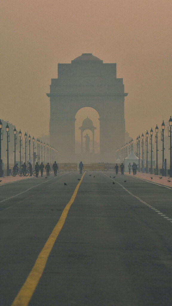 Smog in India