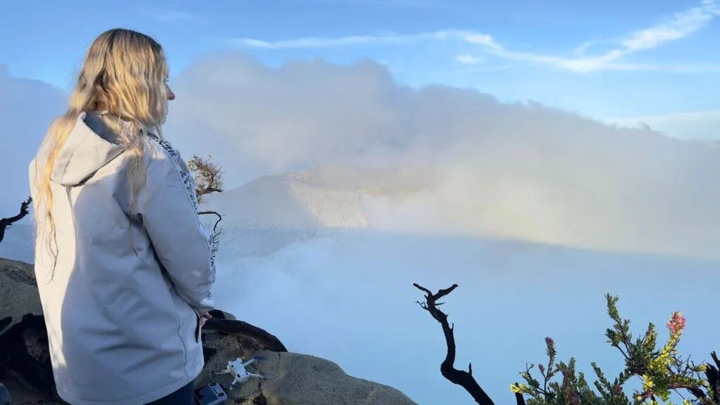 Clouds at Mt Ijen