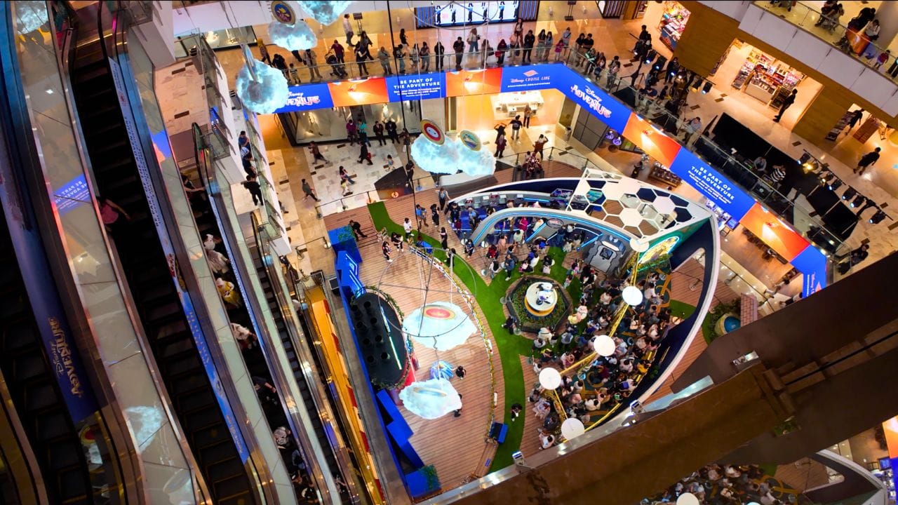 Grand Indonesia Mall from above