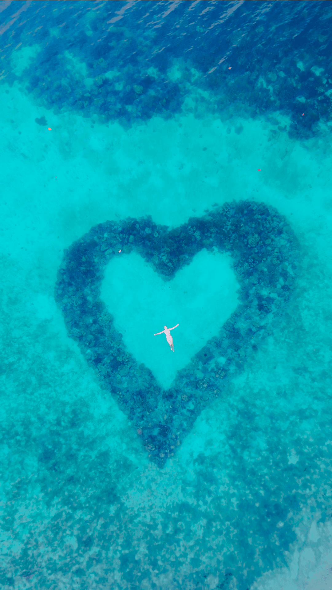 Heart In Ocean Sulawesi
