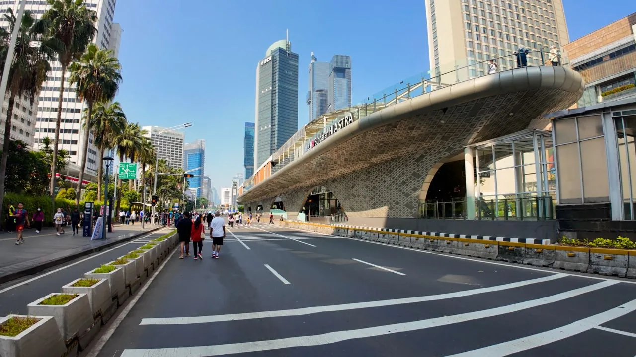 Car Free Day Jakarta Car Free Day Jakarta