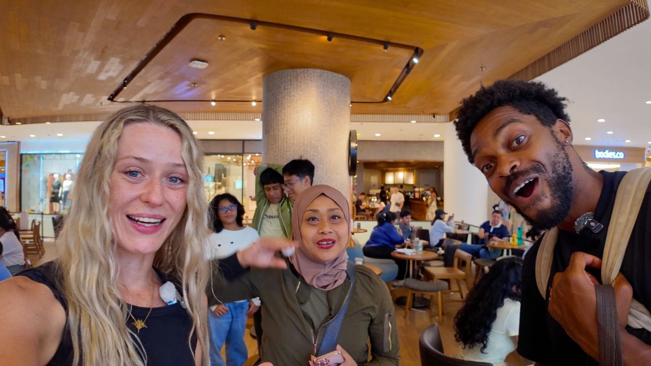 Meeting subscriber at grand indonesia mall