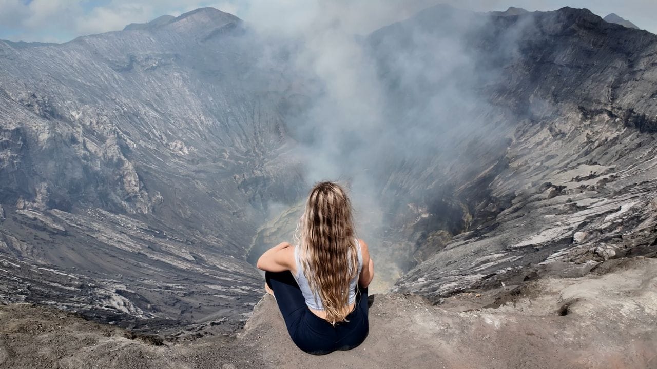 Mt Bromo Crater Indonesia