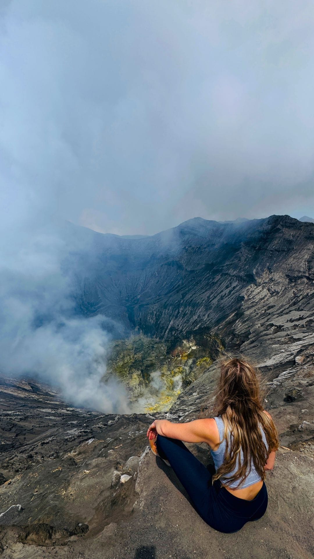 Mt Bromo Crater Indonesia