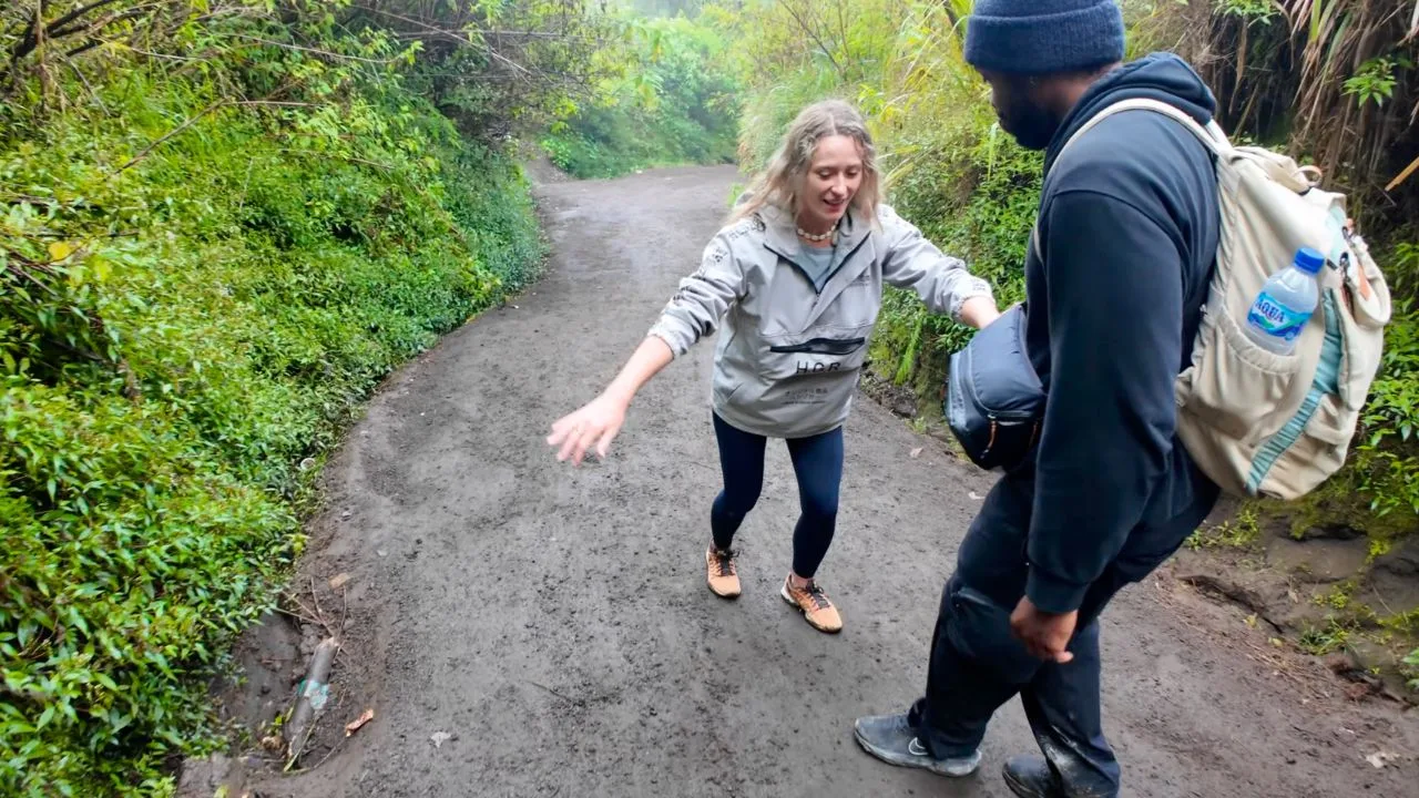 Mt Ijen Muddy Path