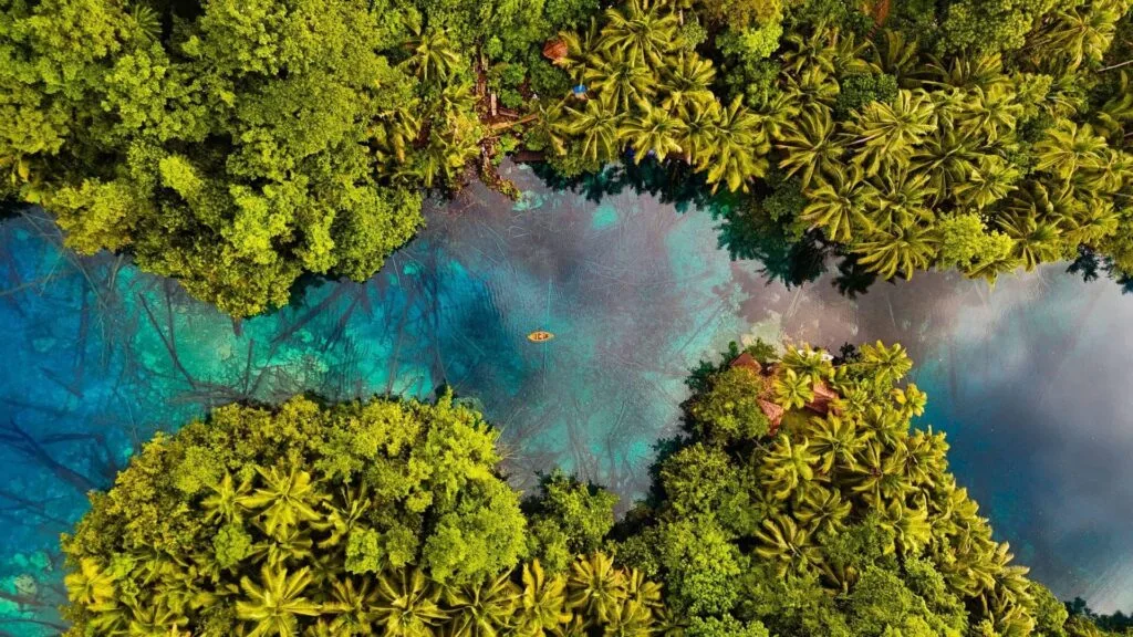 Paisupok Lake Sulawesi Indonesia