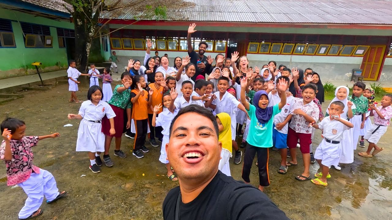 School Banggai Islands Sulawesi School Banggai Islands Sulawesi