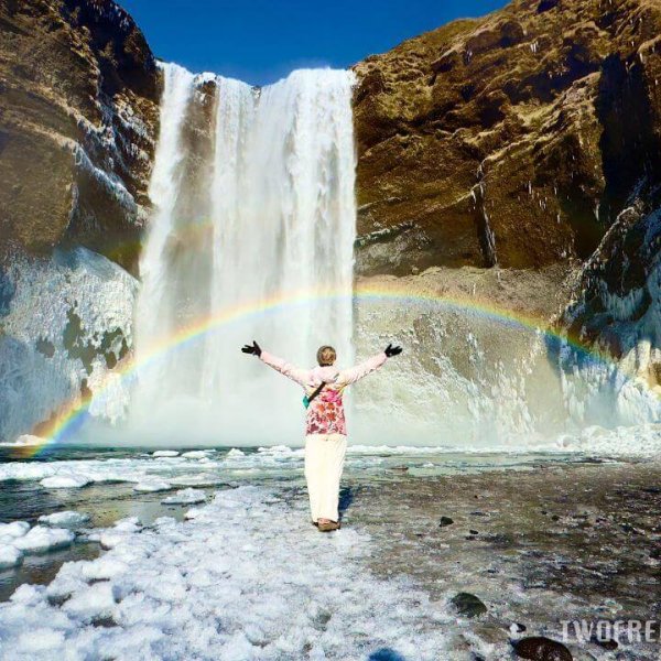 Skogafoss Waterfall Iceland